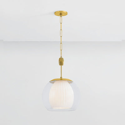 product image for Clementon Pendant By Hudson Valley Lighting 7310 Agb 5 35