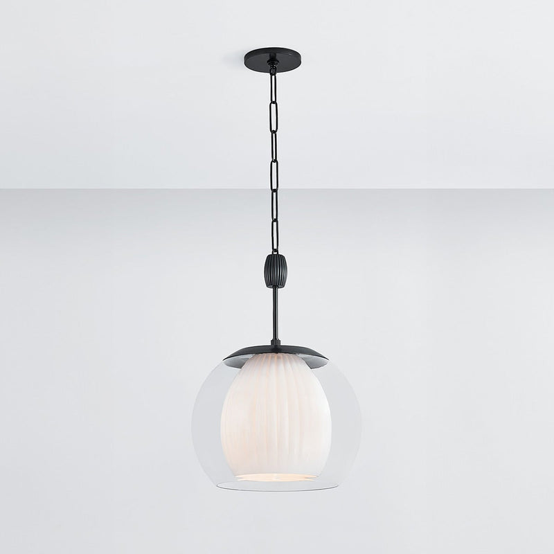media image for Clementon Pendant By Hudson Valley Lighting 7310 Agb 6 294