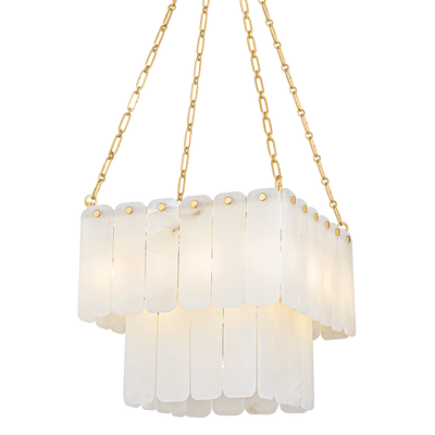 product image for Moissanite 17 Light Chandelier By Hudson Valley Lighting 7418 Agb 1 81