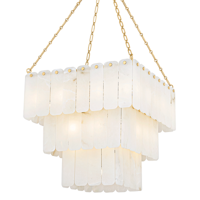 product image for Moissanite 33 Light Chandelier By Hudson Valley Lighting 7433 Agb 1 65