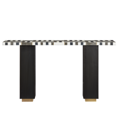 product image for Gentry Marble Console Table By Currey Company Cc 3000 0240 2 94