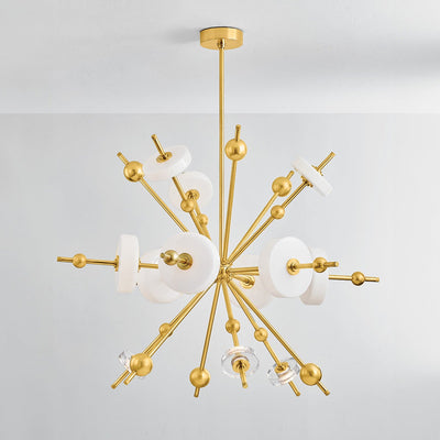 product image for Maynard 12 Light Chandelier By Hudson Valley Lighting 8145 Agb 2 93