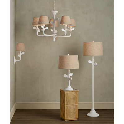 product image for Charny White Floor Lamp By Currey Company Cc 8000 0133 6 13