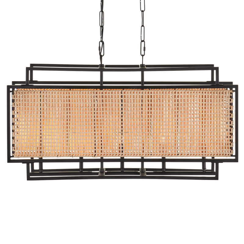 media image for Boswell Rectangular Chandelier By Currey Company Cc 9000 1164 3 272