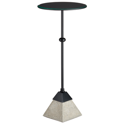 product image for Parna Concrete Accent Table By Currey Company Cc 4000 0185 2 90