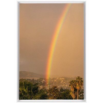 product image for Rainbow 2 Framed Stretched Canvas 51