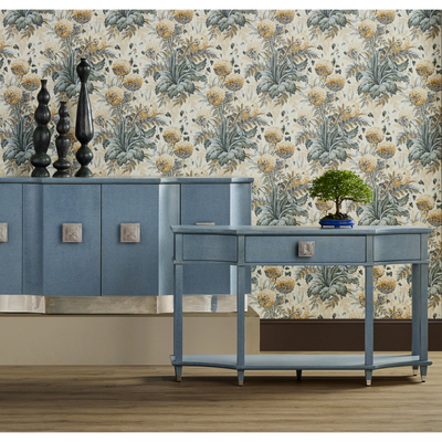product image for Maya Blue Credenza By Currey Company Cc 3000 0281 8 95