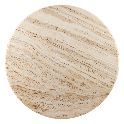 product image for Miles Travertine Cocktail Table By Currey Company Cc 4000 0184 4 45