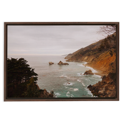 product image for Big Sur 2 Framed Canvas 73