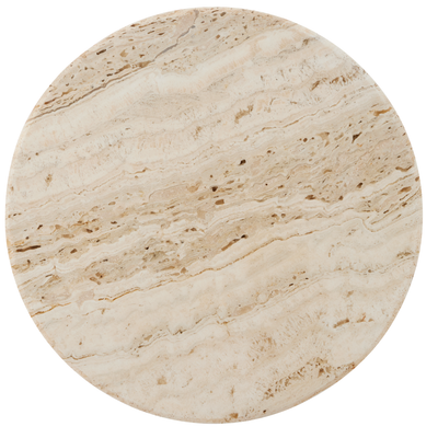 product image for Miles Travertine Accent Table By Currey Company Cc 4000 0183 3 55