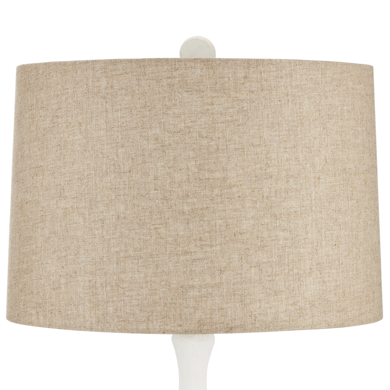 media image for Charny White Floor Lamp By Currey Company Cc 8000 0133 5 27