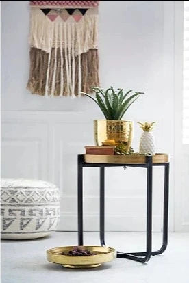product image for Wool Blend Kilim Pouf 3