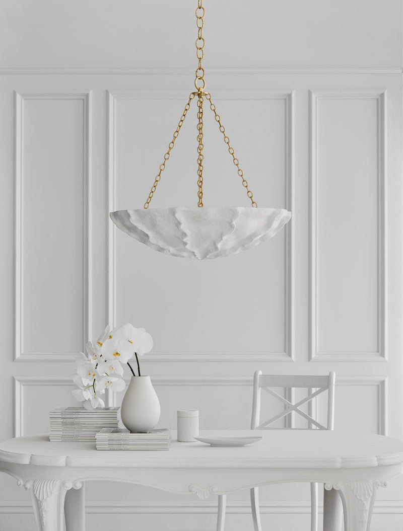 media image for Benit Medium Sculpted Chandelier by AERIN Lifestyle 1 221
