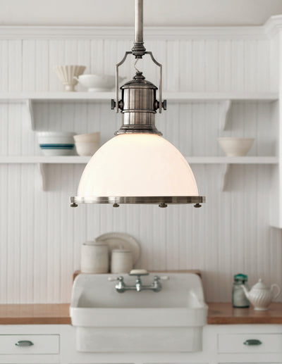 product image for Country Industrial Large Pendant by Chapman & Myers Lifestyle 1 19