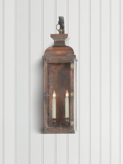 product image for Suffork Tall Scroll Arm Lantern by Chapman & Myers Lifestyle 1 12