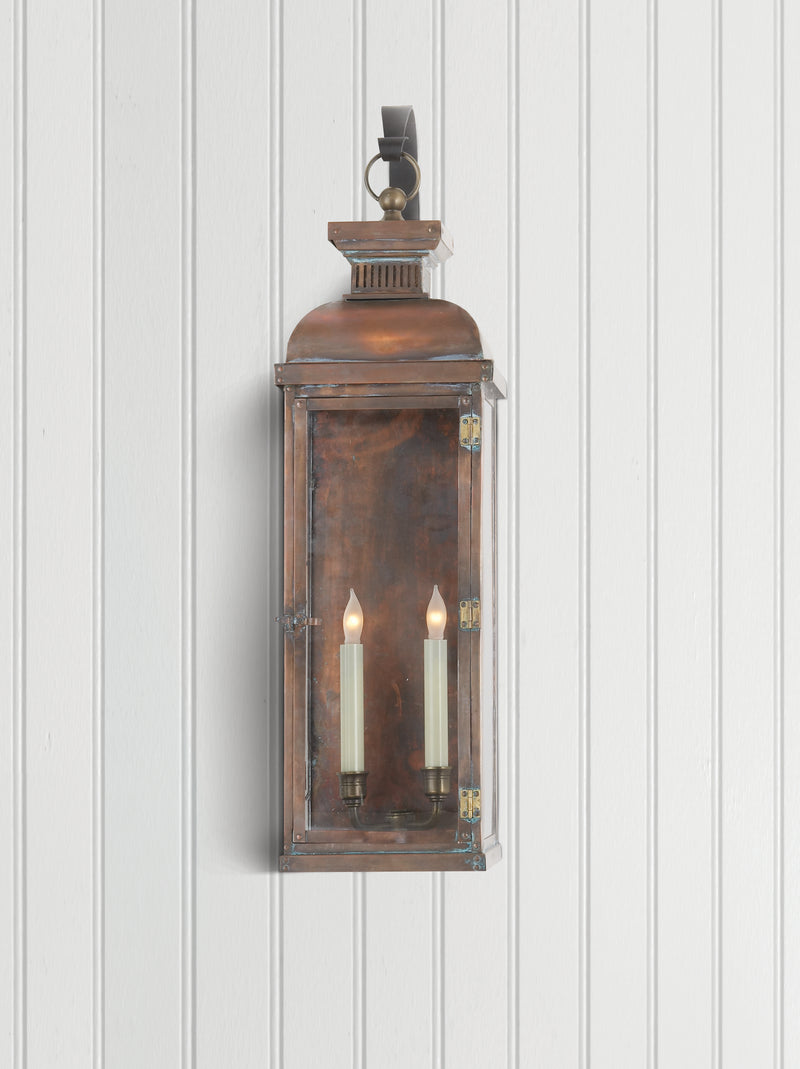 media image for Suffork Tall Scroll Arm Lantern by Chapman & Myers Lifestyle 1 299