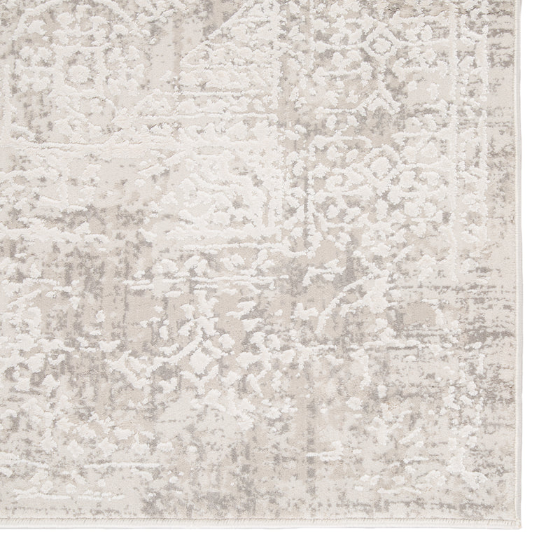 media image for Lianna Abstract Silver & White Area Rug 3 218