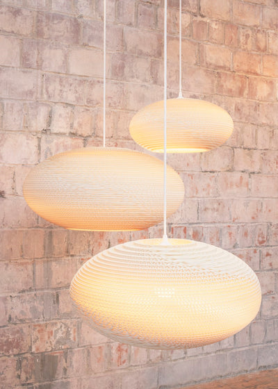 product image for Disc Scraplight Pendant in Various Sizes 66