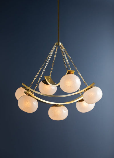 product image for Duxbury 7 Light Chandelier By Hudson Valley Lighting 2107 Agb 4 30