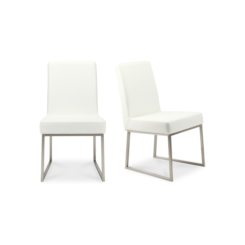 media image for Tyson Dining Chair White Set of 2 255
