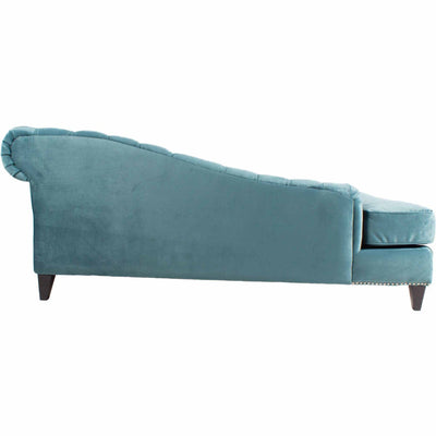 product image for Bibiano Chaise Velvet Blue 3 41