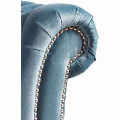 product image for Bibiano Chaise Velvet Blue 5 18