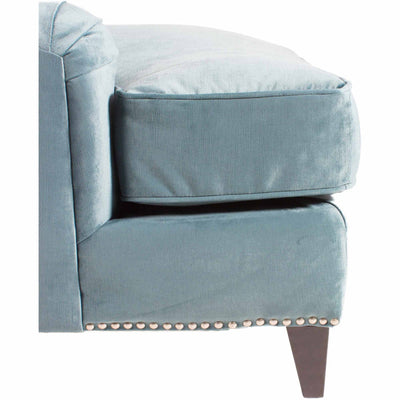 product image for Bibiano Chaise Velvet Blue 8 85