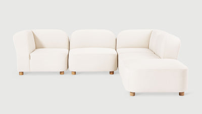 product image for Circuit Modular 5 Piece Sectional in Various Colors 16