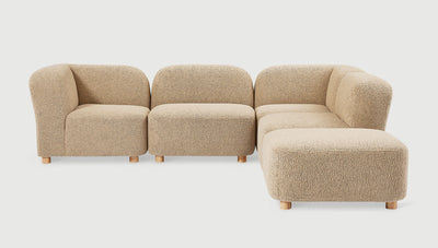product image for Circuit Modular 5 Piece Sectional in Various Colors 96