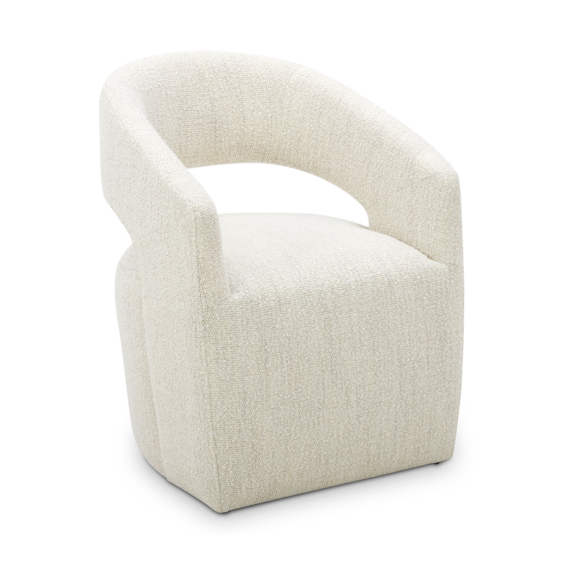 media image for Barrow Performance Fabric Rolling Dining Chair 292