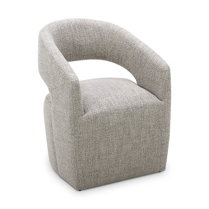 media image for Barrow Performance Fabric Rolling Dining Chair 272