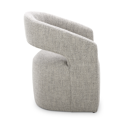 product image for Barrow Performance Fabric Rolling Dining Chair 32