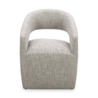 product image for Barrow Performance Fabric Rolling Dining Chair 33