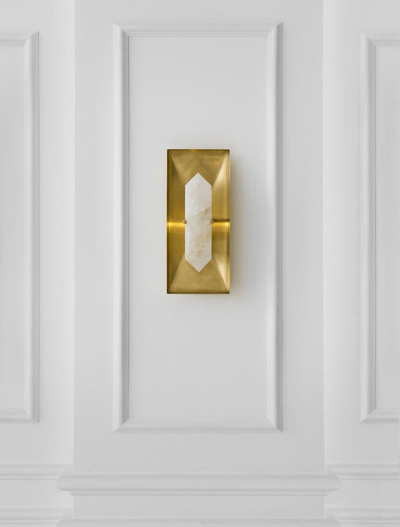 media image for Halcyon Rectangle Sconce by Kelly Wearstler Lifestyle 1 298