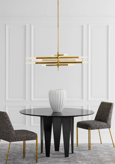 product image for Rousseau Grande Ten Light Articulating Chandelier by Kelly Wearstler Lifestyle 1 79