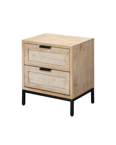 product image of Reed 2 Drawer Side Table 1 599
