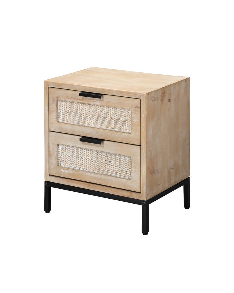media image for Reed 2 Drawer Side Table 1 240