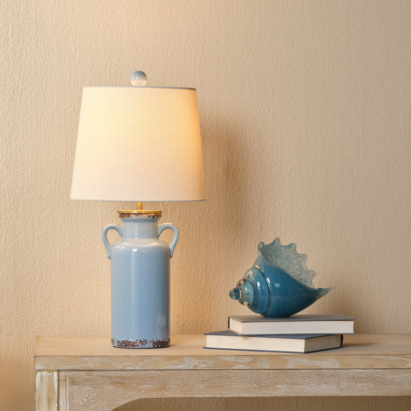 media image for piper table lamp by bd lifestyle ls9piperblu 3 290