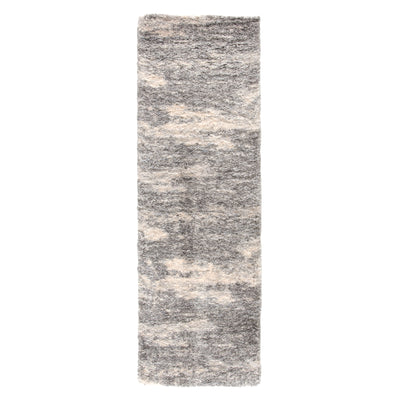 product image for Elodie Abstract Gray & Ivory Area Rug 3