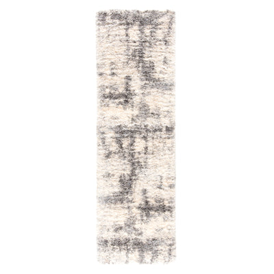 product image for Serenade Abstract Ivory & Light Gray Area Rug 43