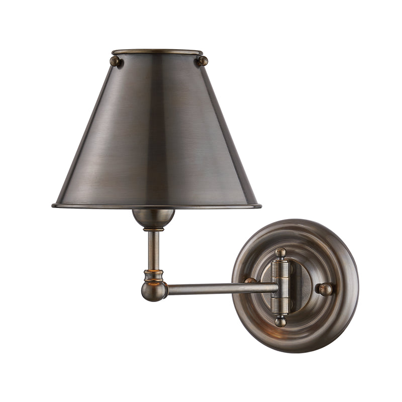 media image for Classic No.1 Wall Sconce by Mark D. Sikes for Hudson Valley Media 3 of 3 257
