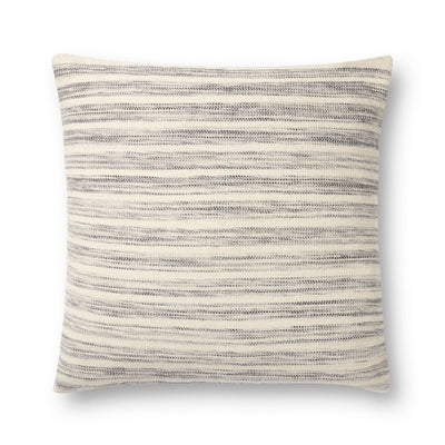 product image of Marielle Jacquard Woven Ivory/Stone Pillow Cover w/ Down Fill  - Open Box 1 583