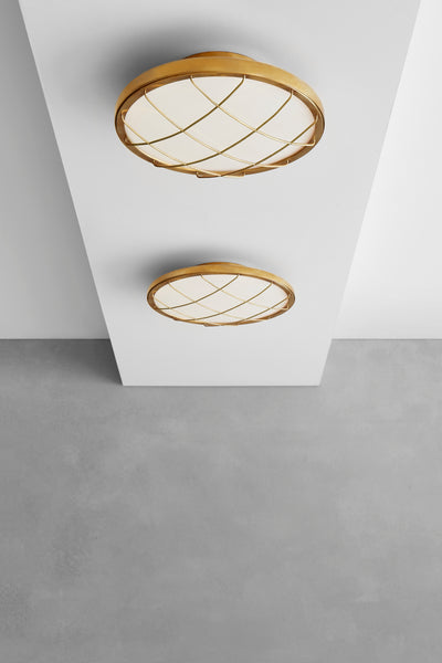 product image for Dot 13" Caged Flush Mount by Peter Bristol Lifestyle 1 31