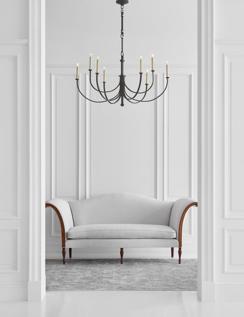 media image for Reims Large Chandelier by Suzanne Kasler Lifestyle 1 290