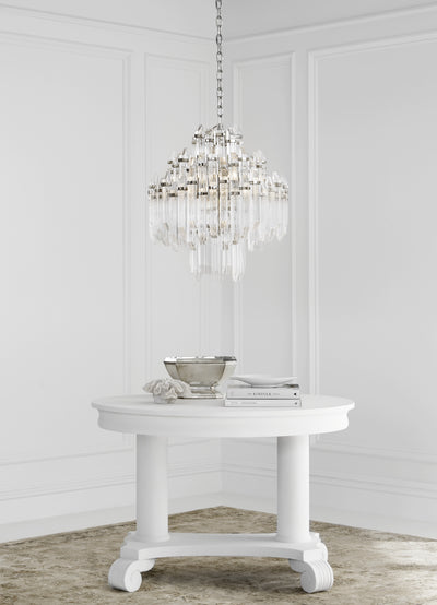 product image for Adele Four Tier Waterfall Chandelier by Suzanne Kasler Lifestyle 1 68