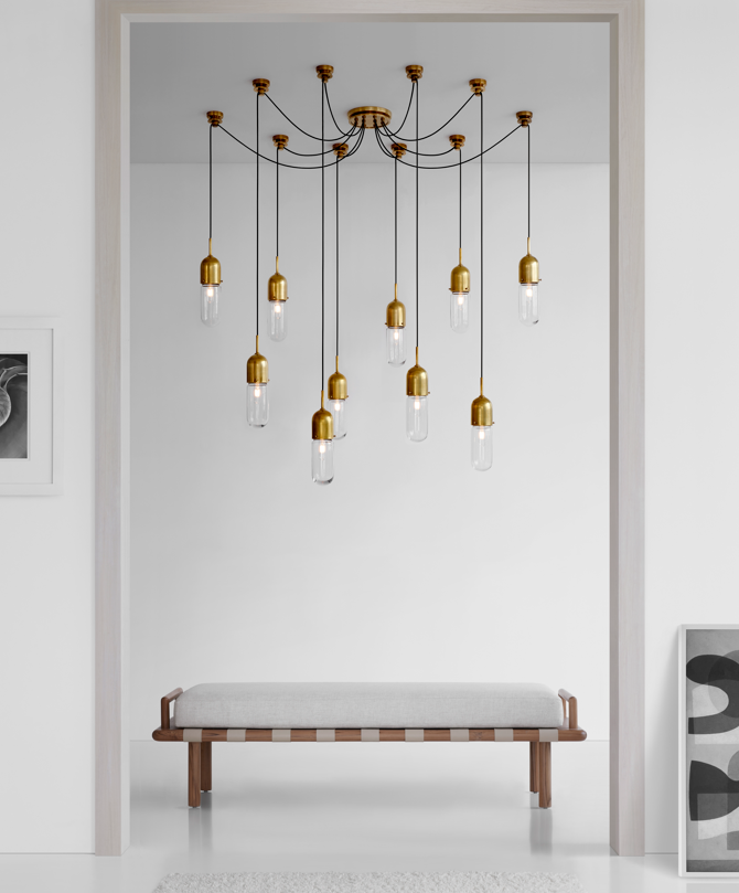 media image for junio 10 light pendant by thomas obrien Lifestyle 1 290