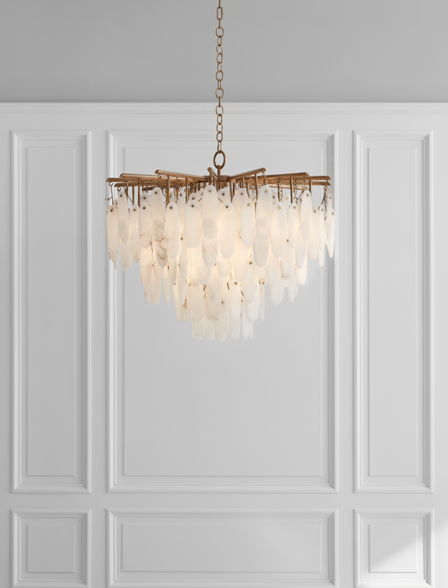 media image for Cora Medium Waterfall Chandelier by Chapman & Myers Lifestyle 1 259