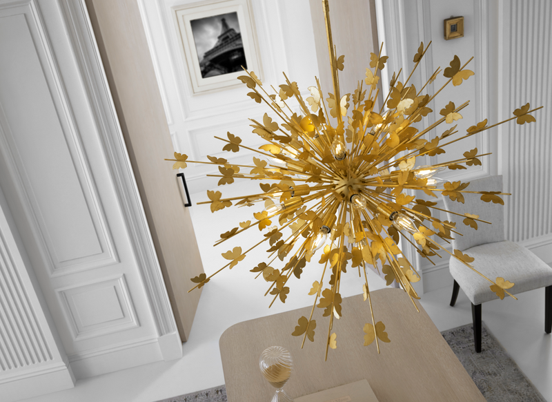 media image for Farfalle Large Chandelier by Julie Neill Lifestyle 1 286
