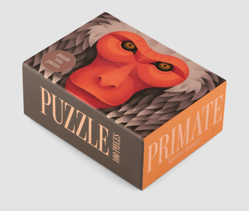 media image for puzzle primate mandrill 100 pieces 1 218