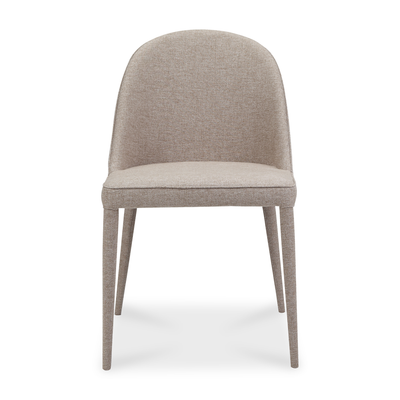 product image for Burton Fabric Dining Chair Light Grey Set of 2 33